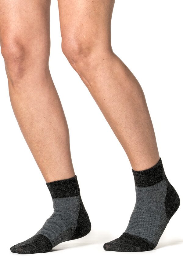 Woolpower Socks Skilled Liner short grey